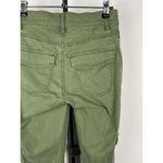 CAbi ‎ Green Button Fly Skinny Cargo Pants Style 5872 Size 0 Photo 5