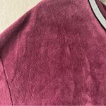 American Eagle  Velvet Maroon Sweater Size Small Photo 1