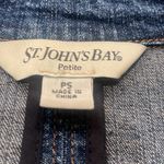 st. john's bay petite small fitted Jean jacket Photo 1