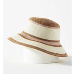 Anthropologie LUCKY ZONE Striped Bucket Hat - Pink. MSRP $42 Photo 5