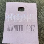 Jennifer Lopez Layered Rhinestone Bar Necklace Photo 3