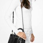 Michael Kors Genuine Snake Skin Mini Mercer Crossbody Bag Photo 1