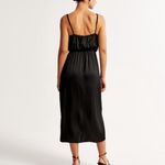 Abercrombie & Fitch NWT Satin Midi Dress Photo 1