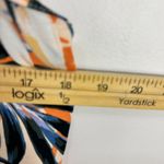 Venus XL Tropical Palm Print Halter Dress Orange Blue Resort Vacation Beach Photo 3