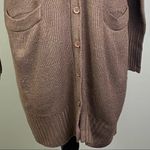 Love Riche  oversized cardigan sweater with cut-outs at the shoulders, Small. EUC Photo 3