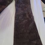 NY Jeans New York & Company Woman’s Lined Suede Pants Brown SZ 6 Photo 3