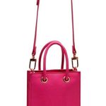 Anne Klein Mini Tube North/South Crossbody Bag Flash Pink Photo 1
