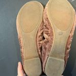 Lucky Brand dark mauve pink velvet patterned Emmie flats Size 7.5 Photo 6