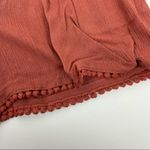 Be Bop Juniors' Clay Pom Pom Hem Elastic Waist Shorts - Size XS - NWT Photo 3