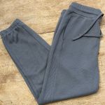 ZARA Women’s Size Medium Gray Ribbed Knit Joggers Photo 2