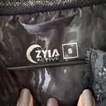 Zyia  Black Leopard Print Hooded Jacket Women's Size S Photo 2