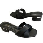 Vince Camuto VP-Jestela Leather Sandals w/Gold Trim on Heel, Sz 7.5 Photo 0