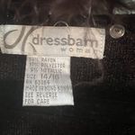 Dressbarn Women’s Skirt Suit Feather Collar 14/16 Jacket 18/ 20 Skirt Metallic Brown Photo 6