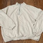 Aerie Oversized Quarter zip Sweatshirt Photo 0