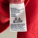 Tommy Hilfiger Vintage Red Crewneck Pullover Logo Sweatshirt Size Large Photo 3