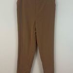 Banana Republic  Tan Elastic Waist Pull On Slim Leg Pants Size 8 Photo 0