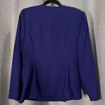 Justin Taylor Vintage 2 Piece Skirt and Blazer Suit Purple Embellished Size 10 Photo 13