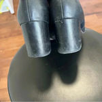 Eileen Fisher  Black Block Heel Booties size 7/5 Photo 4