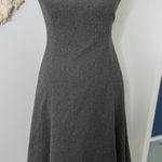 Ralph Lauren Women's Gray Classic Staple Wool Cashmere Fit and Flare Dress 2 Photo 0