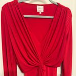 MISA Los Angeles Misa Anthropologie Los Angeles Teget Maxi Dress Red Sexy Size XS Photo 3