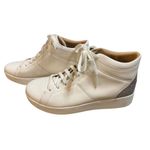 FitFlop New  Womens White‎ Rally Glitter High Top Sneaker Sz 8 Photo 1