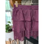 Francesca’s Miami Skirt Red Size M Photo 1