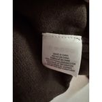 Liz Claiborne NWD Brown Floral Applique Button Front Cardigan Sweater Large Photo 7