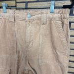 Hot Topic  Tan Corduroy Cargo Pants Size‎ Medium Photo 3