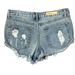 Blank Paige  Denim Shorts Size Small Blue Distressed Button‎ Fly Womens 30X2.5 Photo 7