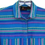 Liz Sport Vintage Striped Western Button Down Shirt Photo 10