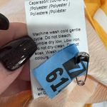 Yellow & White Striped Babydoll Short Photo 9