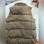J.Crew  Khaki and Blush Puffer Vest Photo 3