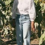 💕DOEN💕 Doen x Dronme Denim Dronme Jeans ~ Kims Wash Blue 32 NWT Photo 7