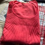 Motto Bright Coral Women’s Size 1X Sleeve Top Orange Photo 8