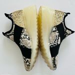 Steve Madden ‘Cryme’ Black/ Gold High-Top Sneakers with Snakeskin Print Size 7 Photo 7