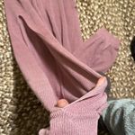 Free People RARE! Split Open Side Leg Ankle Wide Leg Knit Pants Size S Photo 7