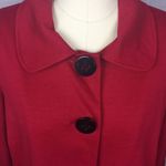 •First Option• Red Cape Jacket Size 8 Photo 2