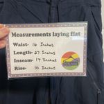 Nike  Capri Cropped Cargo Pants Womens Black Drawstring Activewear‎ Large Photo 1