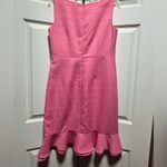 Nipon Boutique elegant 2 piece dress jacket set. Embellished neckline Pink Size 6 Photo 9