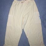 Fresh Produce NWT Vintage 90s Disney Yellow Capris Size Small Photo 0