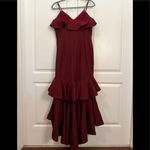 Jarlo London JARLO Medium Mina Layered Ruffle Sleeveless V-Neck Evening Gown Photo 6