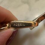 Fossil  Cowhide Leather Wristlet peachy color Photo 2