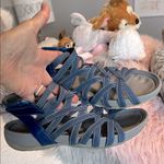 Bare Traps Sammie Strappy Blue Comfy Walking Sandals Photo 1