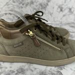 Mephisto Womens Nikita Zip Sneaker Size 8.5 Moss Green Nubuck Classic Comfort Photo 5