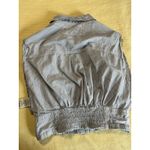Free People  We The Free Cassie Stripe Top S Women Casual Buttondown Crop Photo 2
