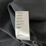 Anthropologie Lucy 100% Silk Tee Blouse in Charcoal Gray Size Medium Photo 3