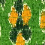 Aerie Tie Front Crop Top Beach Floral Green Yellow White Large Smocked Back Photo 9