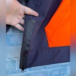 VDR VIADELLEROSE HALF ZIP JACKET SIZE LARGE Orange Photo 5