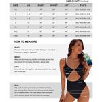 Blooming Jelly  Women's MEDIUM Orange One Piece Swimsuit Tummy Control NEW! Photo 6