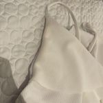 Off white ribbed one piece swim/ bodysuit Size XS Photo 5